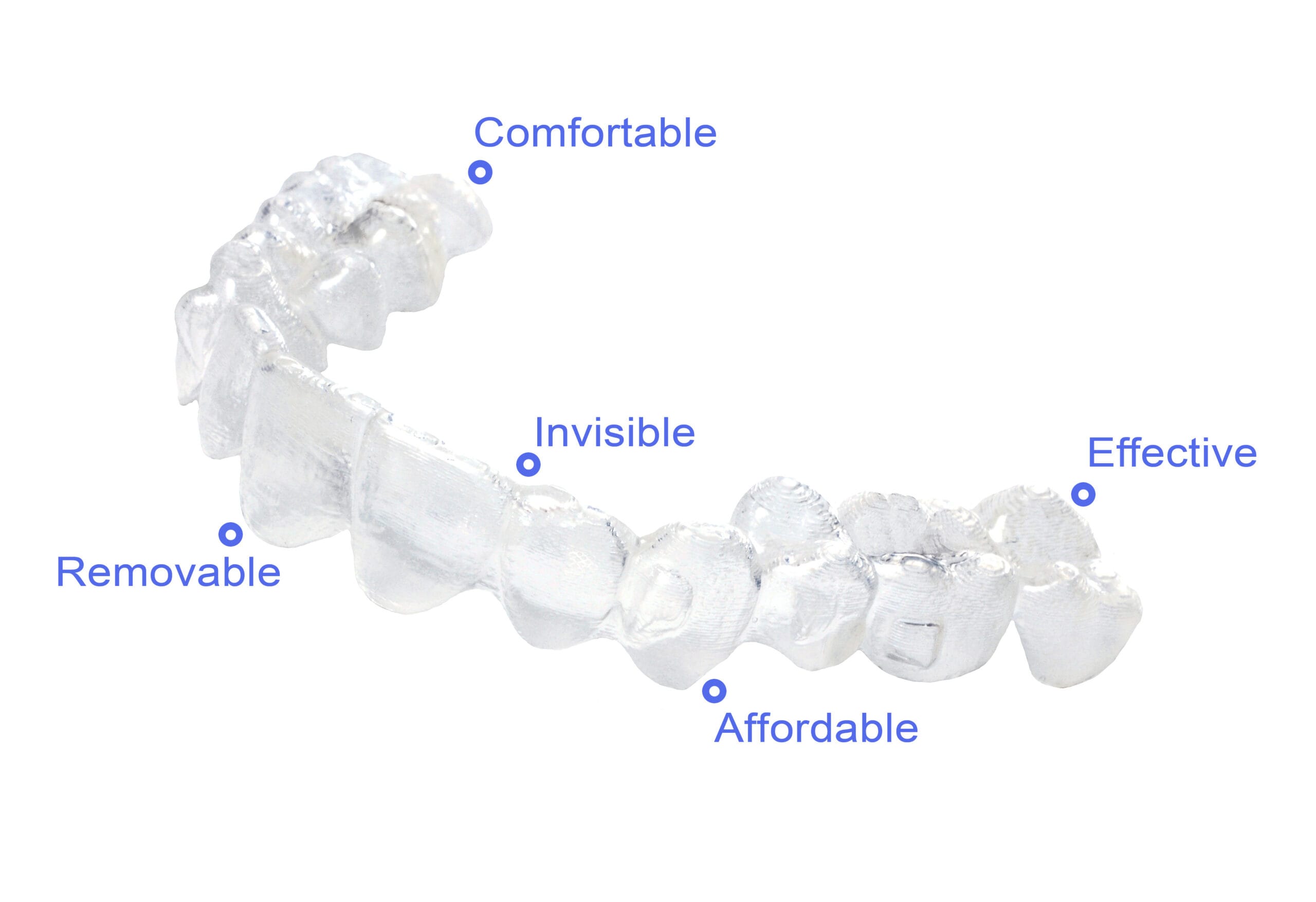 invisible braces