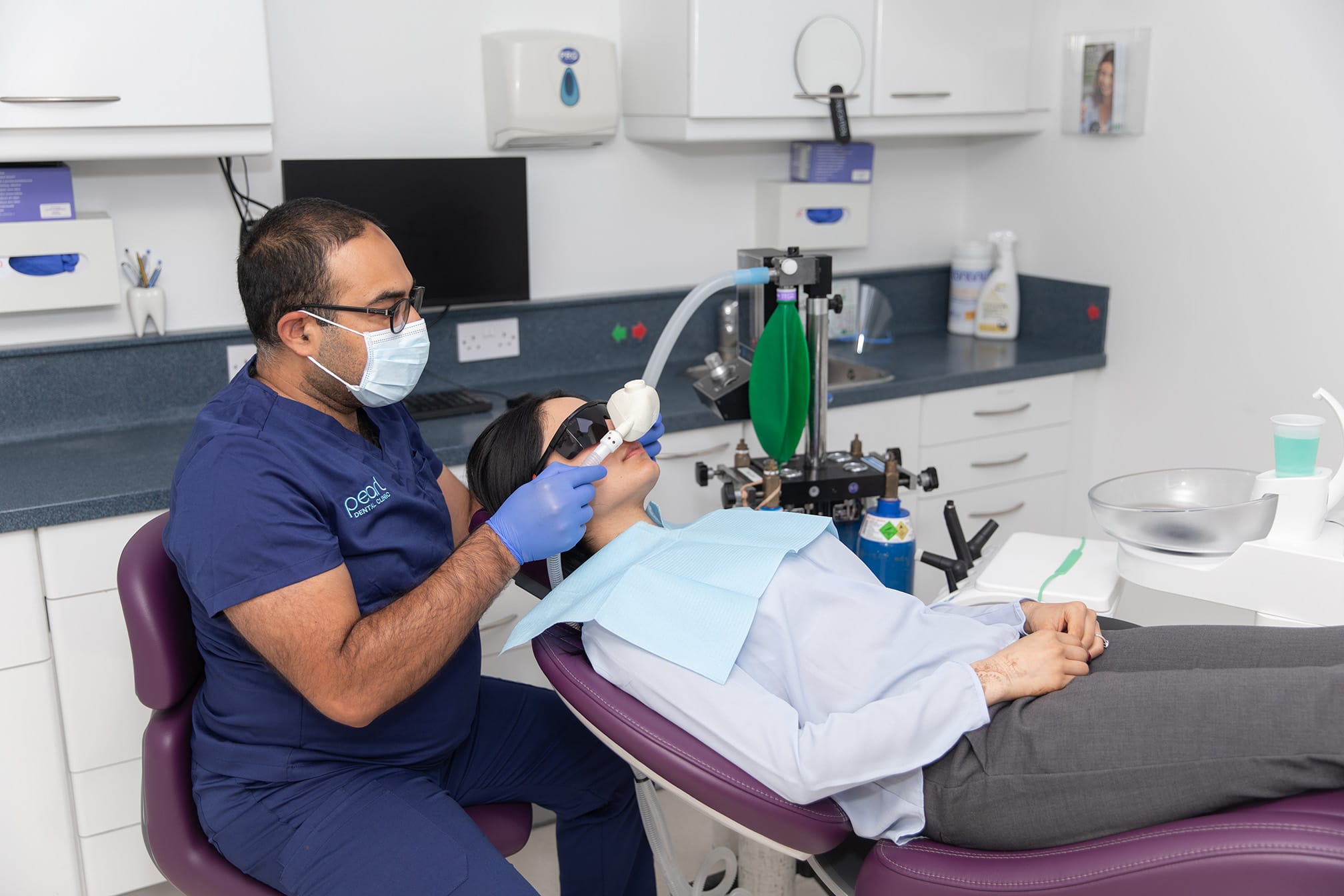 Pation having sedation