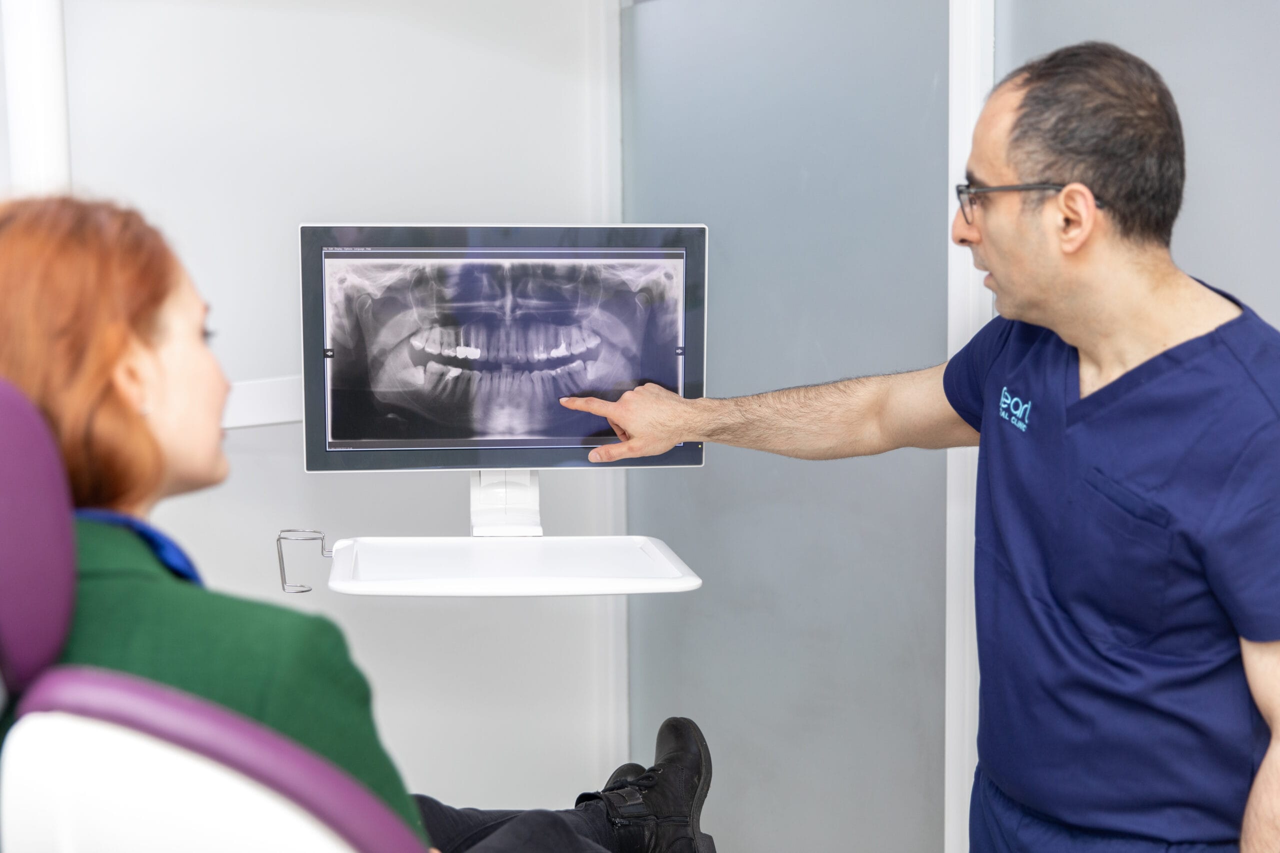 Partially Dislodged Teeth