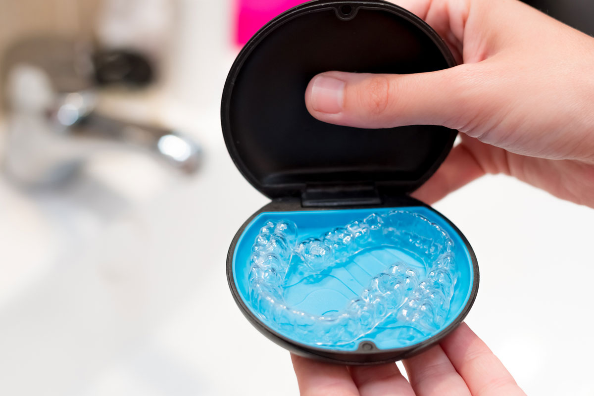 Invisalign in container