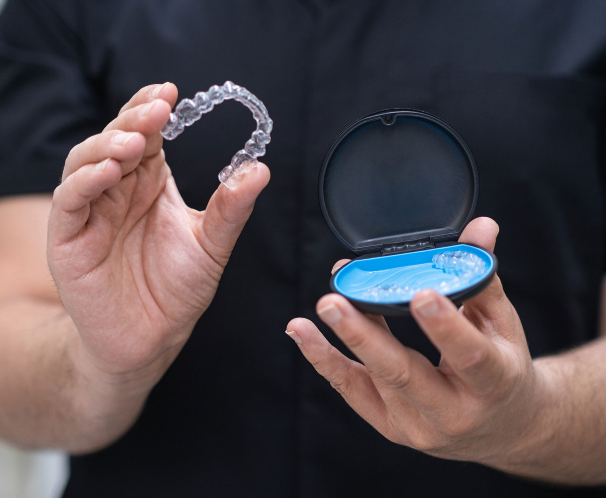 Invisalign and container