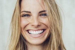 Young woman with beautiful smile